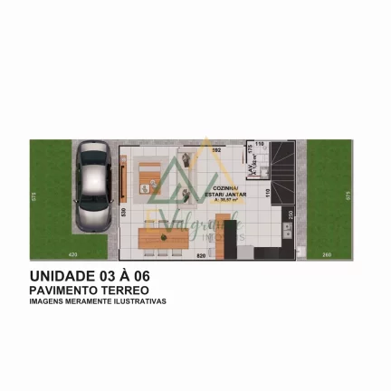 Imagem Sobrado à venda no Bairro Alto Curitiba PR