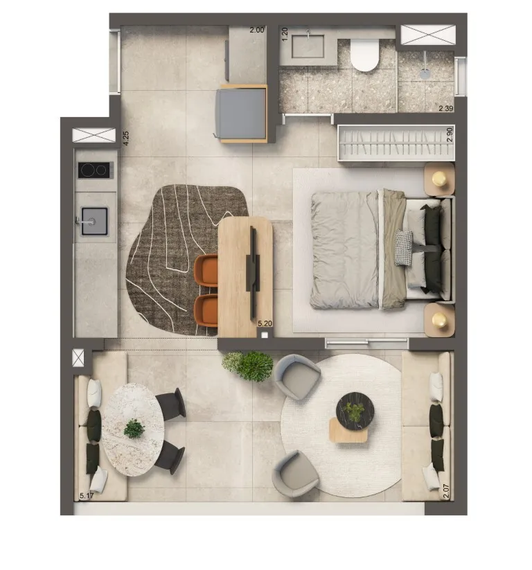 Imagem Living Full Estaiada - Residencial - Breve Lançamento - Living Full Estaiada - Residencial