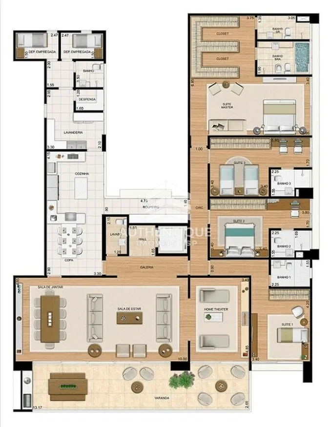 Imagem Vista Pacaembu - Perdizes - Apartamento à venda no bairro Perdizes - São Paulo/SP, Zona Oeste