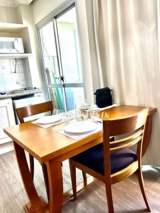 Imagem Flat disponível para locação no Roomo Bela Cintra na Consolação, com 48m², 2 dormitórios e 1 vaga