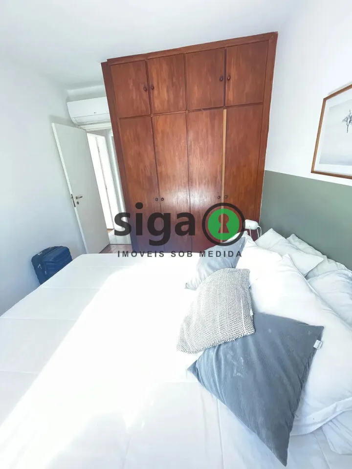 Imagem Apartamento mobiliado de 76m, 2 quartos e 1 vaga para locação na Vila Olímpia
