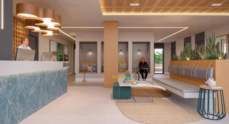Imagem Flats térreo com área privativa em i a 50m da praia do Cabo branco - FL0258