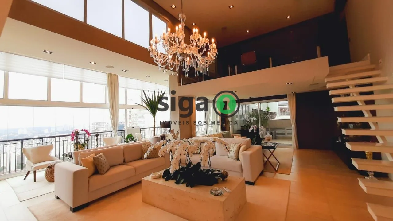Imagem Cobertura duplex no Panamby, com piscina, sauna e área gourmet