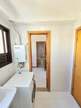 Imagem Apartamento de alto padrão vista mar com duas suítes armários planejados a venda no Horto Florestal