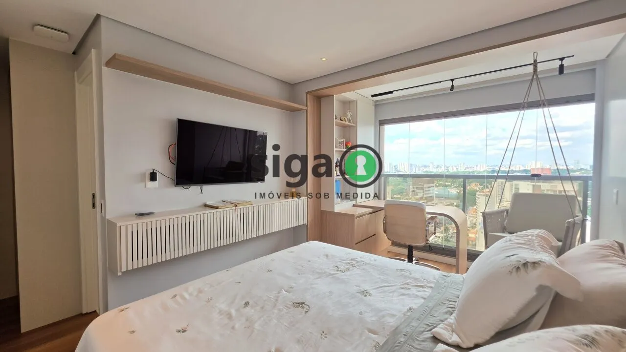 Imagem Cyrela no Brooklin | Apartamento Alto Padrão em Andar Alto com Vista Livre