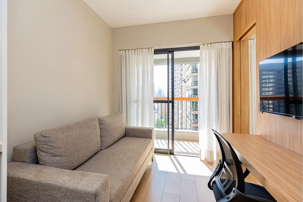 Imagem Studio à venda em São Paulo, Brooklin Paulista, com 1 quarto, 28m2