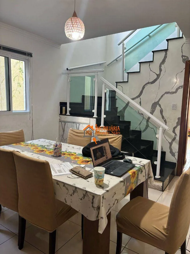Imagem Sobrado com 3 dormitórios à venda, 116 m² por R$ 740.000,00 - Vila Nossa Senhora de Fátima - Guarulhos/SP