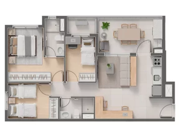 Imagem APARTAMENTO RESIDENCIAL em São Paulo - SP, Mirandópolis