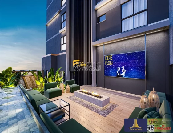 Imagem Apartamentos de 2 suítes,1 vaga, a VENDA no RESIDENCIAL FLOW Aptos. Exclusivo empreendimento que será construído em Porto Belo, uma cidade que vem