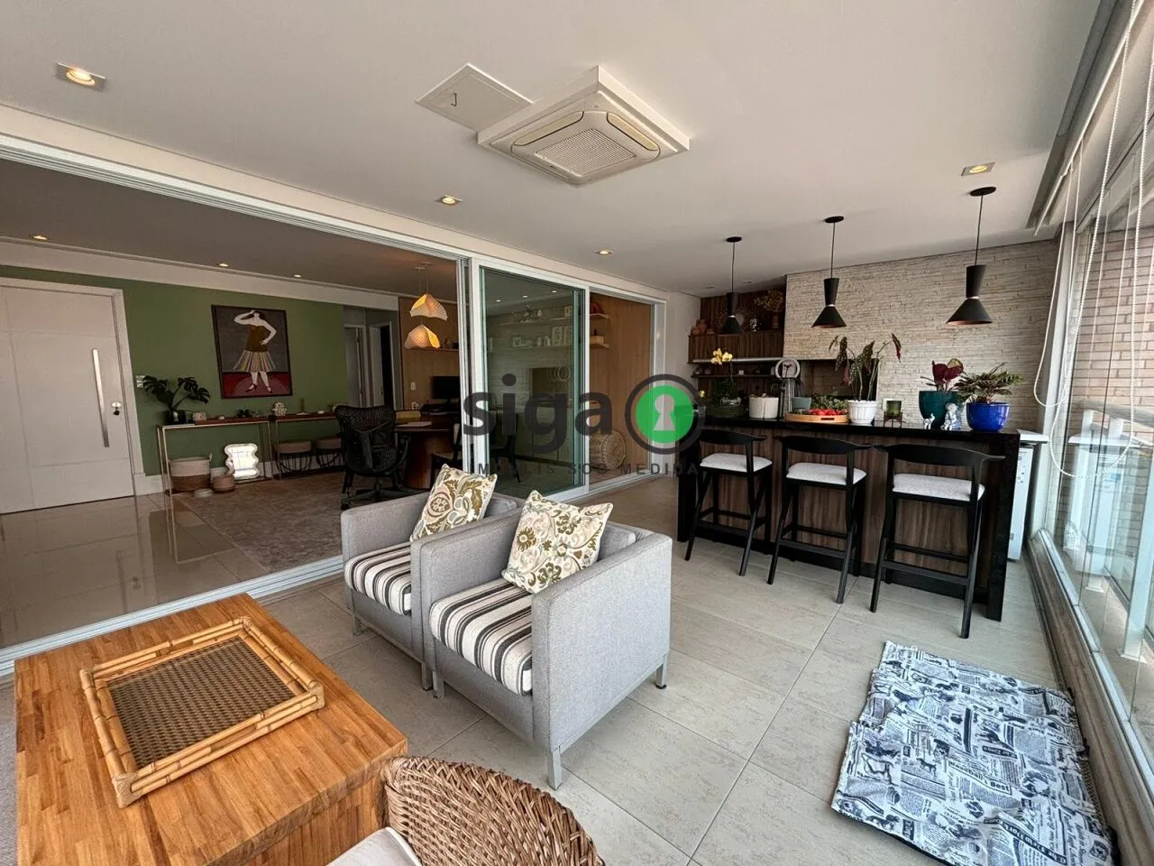 Foto do imóvel À venda apartamento de 163m² 2 Quartos 3 vagas no Itaim Bibi