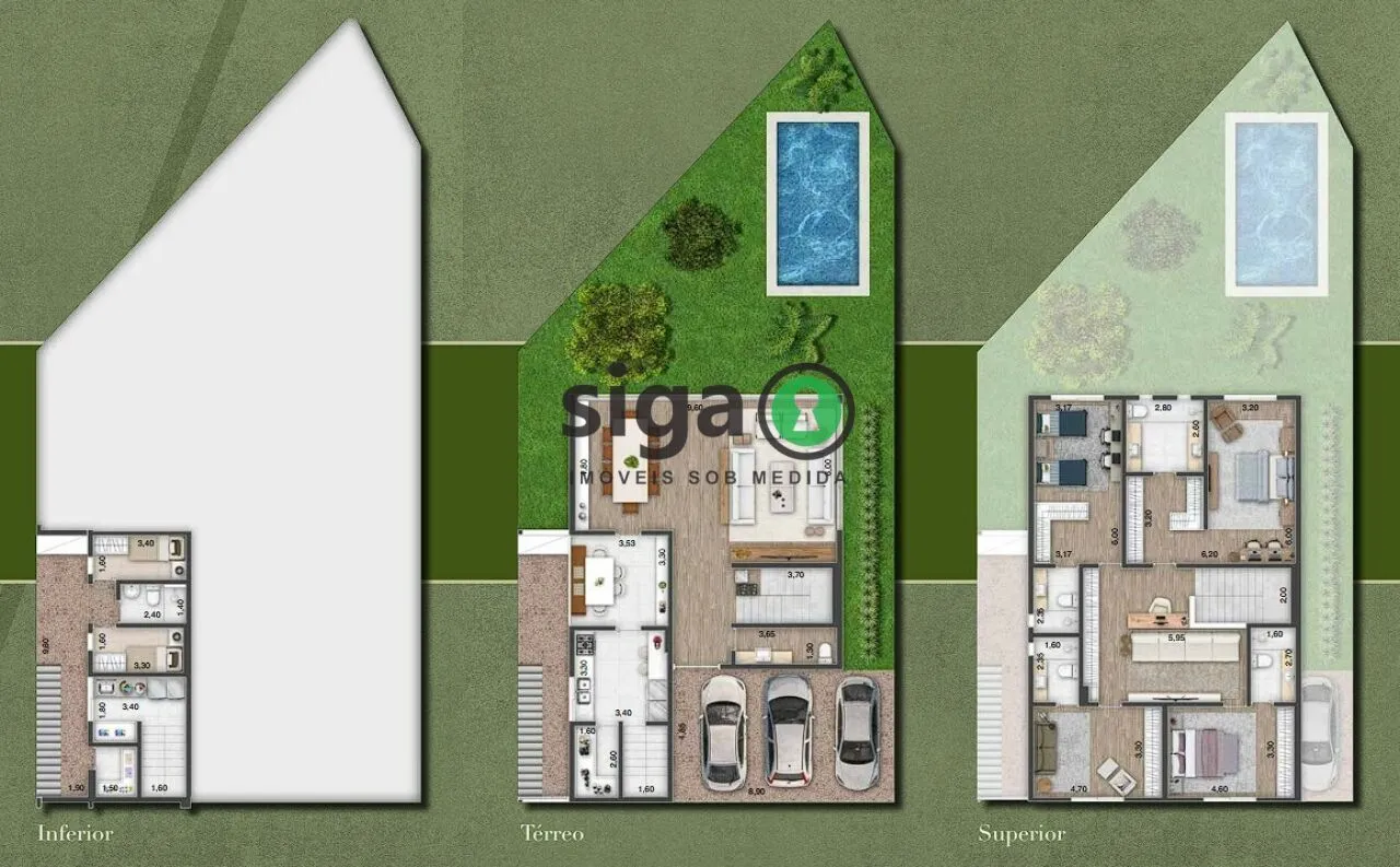 Imagem Casa a Venda na CIDADE JARDIM com 4 quartos /4 suítes