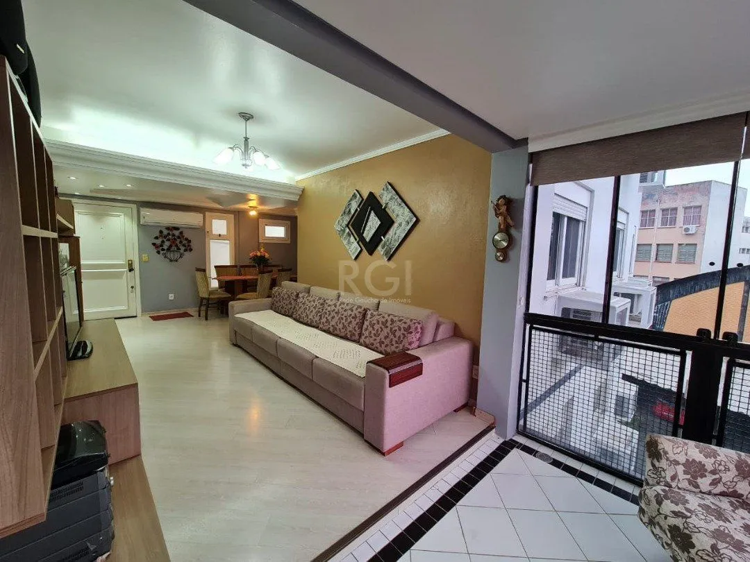 Imagem Apartamento para Venda - 94.67m², 3 dormitórios, sendo 1 suites, 1 vaga - Menino Deus