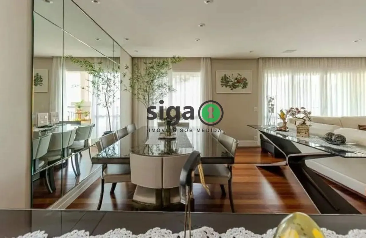 Imagem Apartamento Alto Padrão à Venda no Brooklin - 200m² - 4 Dormitórios - 3 Suítes - 4 Vagas