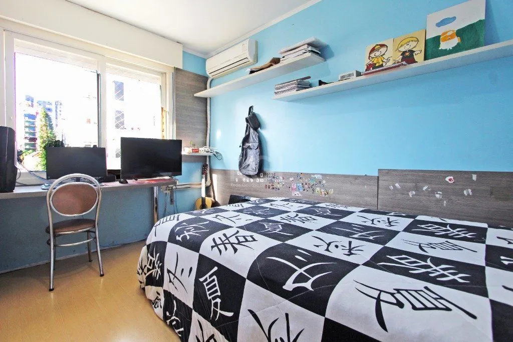 Imagem Apartamento para Venda - 90.19m², 3 dormitórios, 1 vaga - Menino Deus
