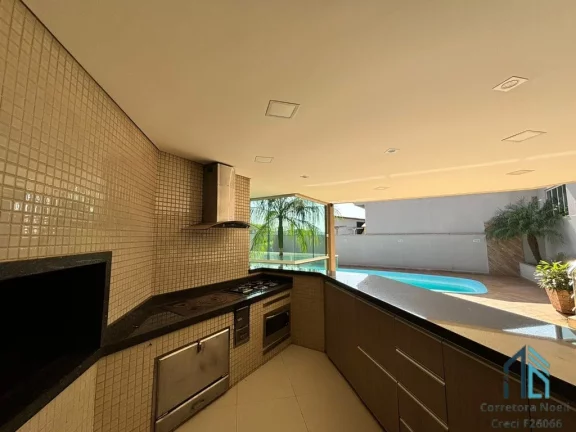 Imagem Casa moderna, 04 quartos c/suítes, piscina, área de laser em São Miguel do Oeste PR