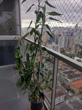 Imagem Apartamento com 1 dormitório à venda, 74 m² por R$ 960.000 - Embaré - Santos/SP