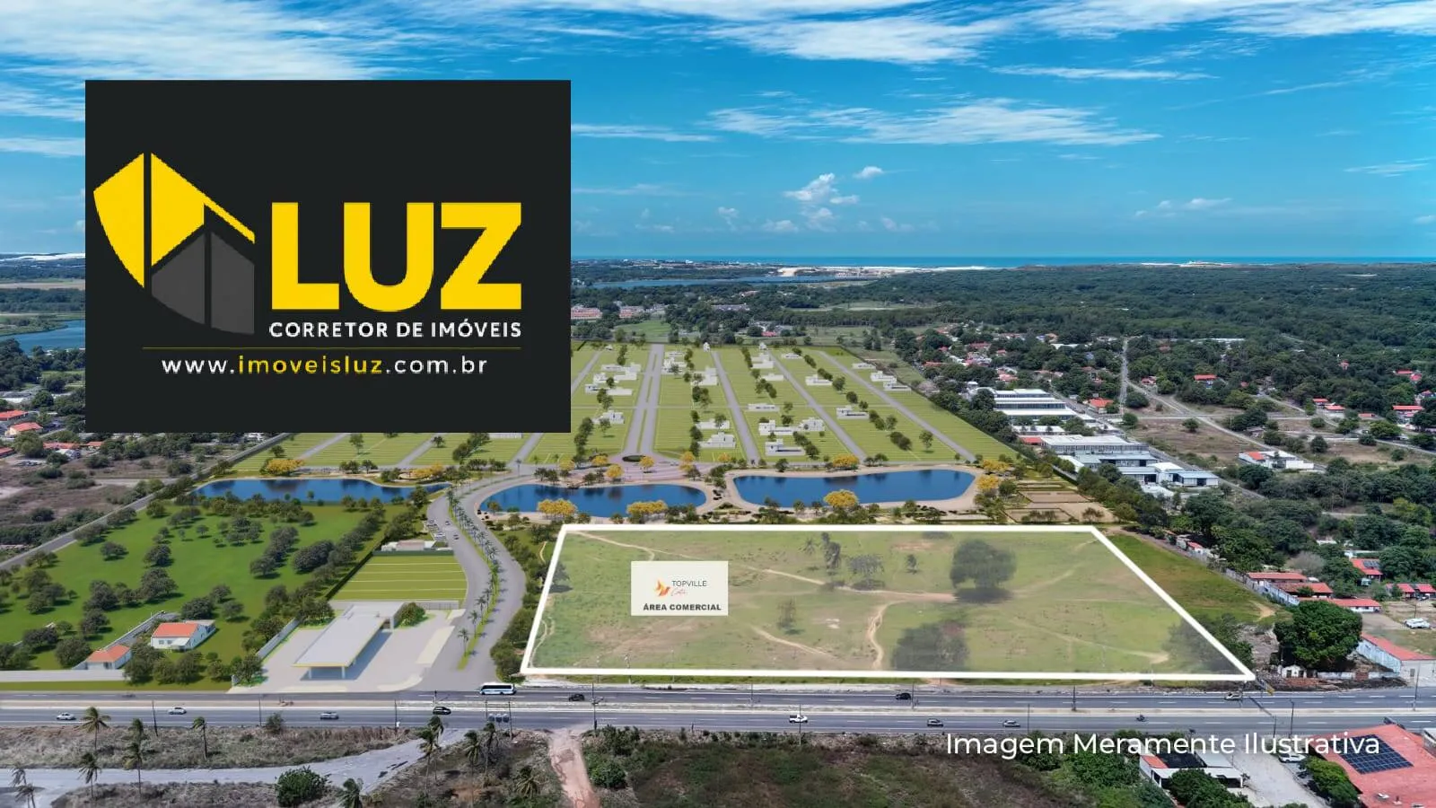 Imagem SAIA NA FRENTE LANÇAMENTO TOP VILLE CATU - AQUIRAZ