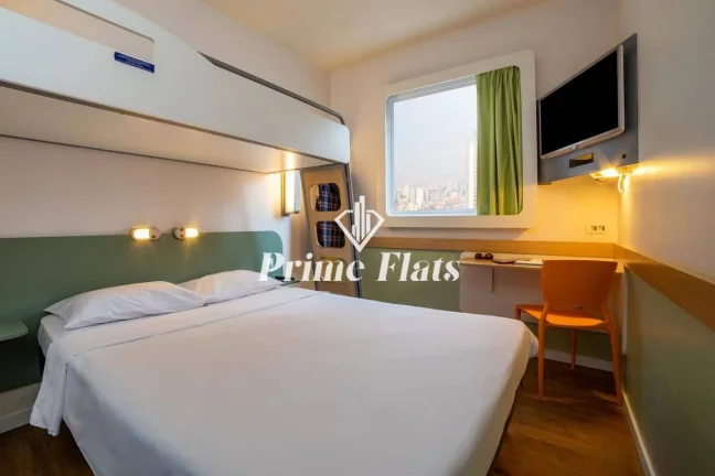 Imagem Flat disponível para venda no Ibis Budget Frei Caneca, com 12m², 1 dormitório e 1 vaga