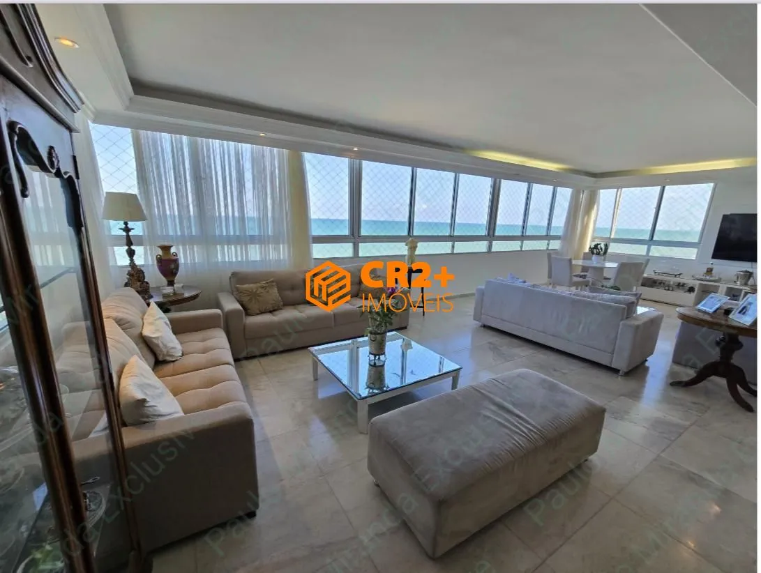 Imagem Cobertura de luxo na AV Boa Viagem - com 400m² - 4 quartos e 3 vagas - Próximo