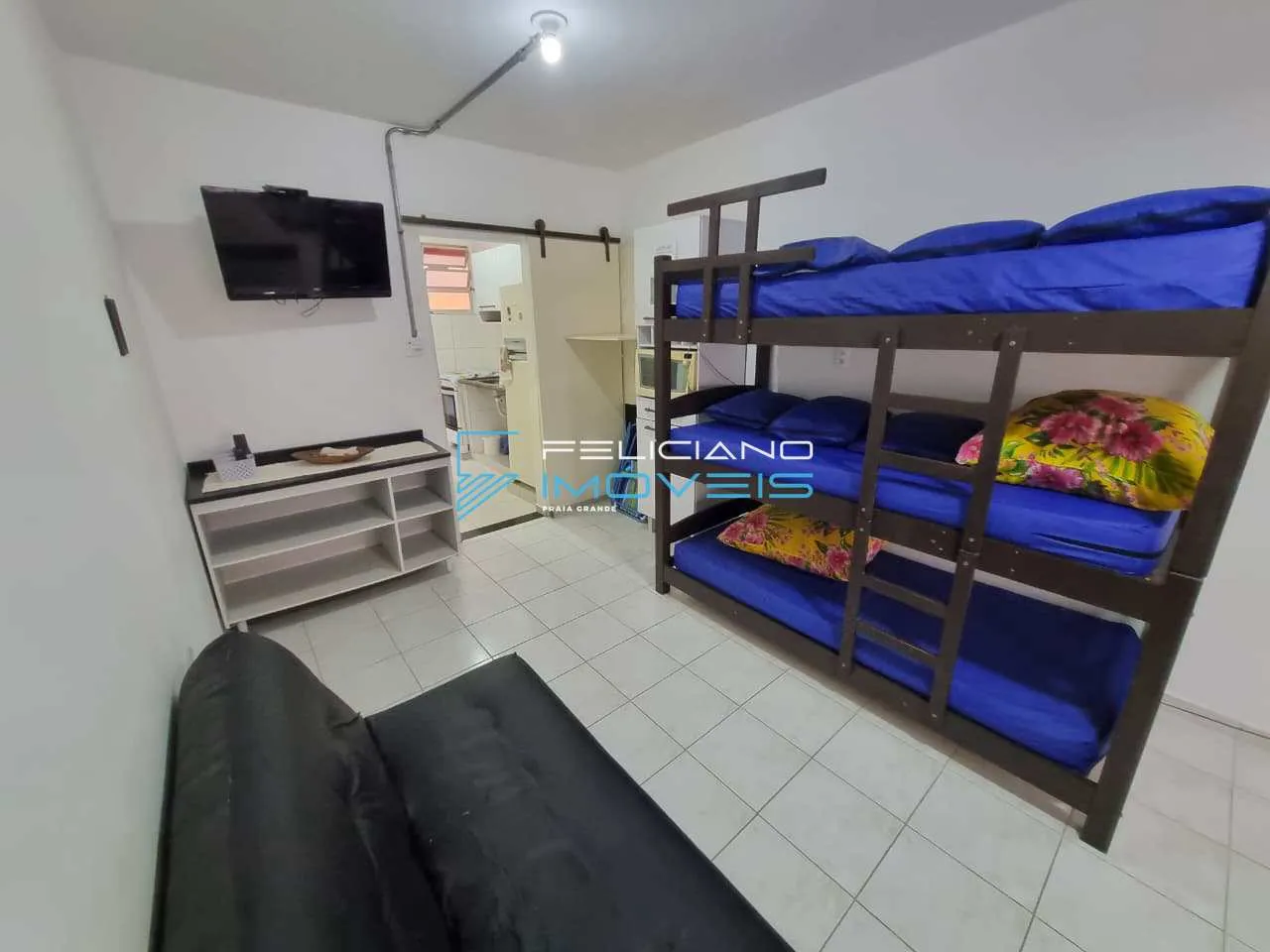Imagem Kitnet com 1 quarto, Real, Praia Grande - R$ 195 mil, Cod: 7550