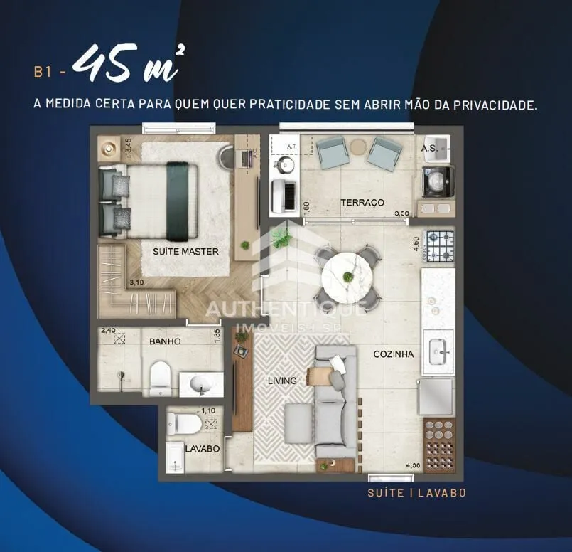 Imagem BLUE HOME RESORT JOCKEY BUTANTÃ - Apartamento à venda no bairro Butantã - São Paulo/SP, Zona Oeste