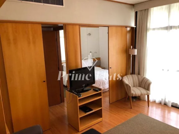 Imagem Flat disponível para venda no Hotel Address Faria Lima by Intercity, com 42m², 1 dormitório e 1 vaga