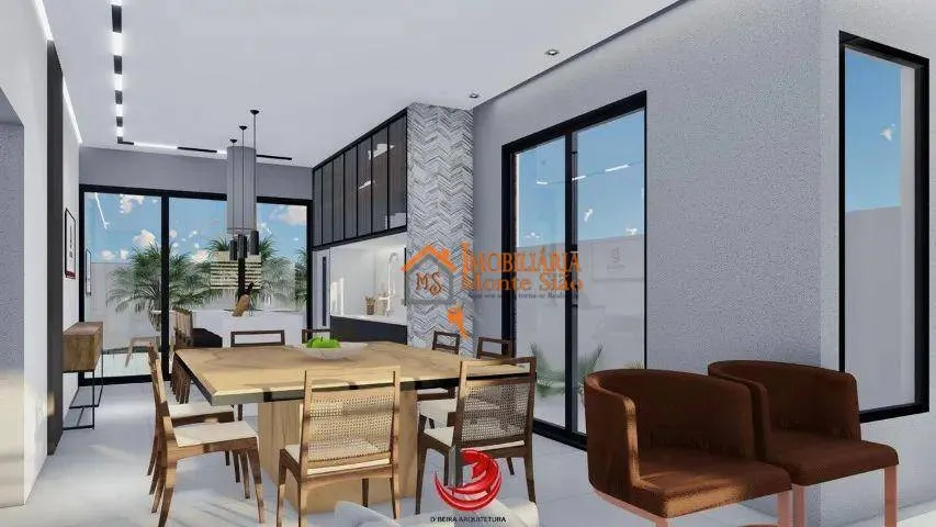 Imagem Casa com 3 dormitórios à venda, 208 m² por R$ 1.800.000,00 - Cézar de Souza - Mogi das Cruzes/SP