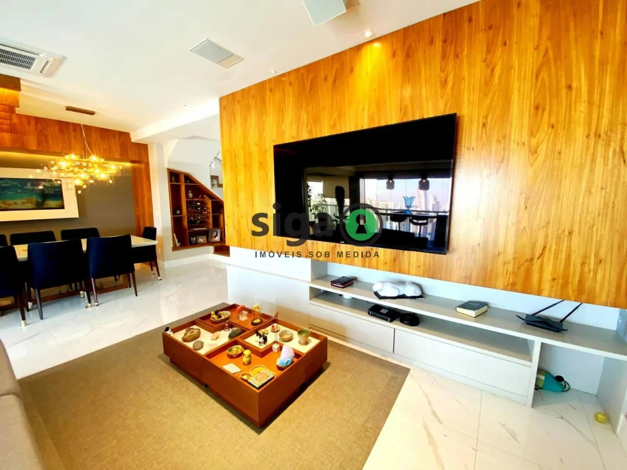 Imagem Cobertura Cinematográfica Tatuapé 225 m² 03 Suítes - 05 Vagas + Depósito Mobiliada aceita permuta