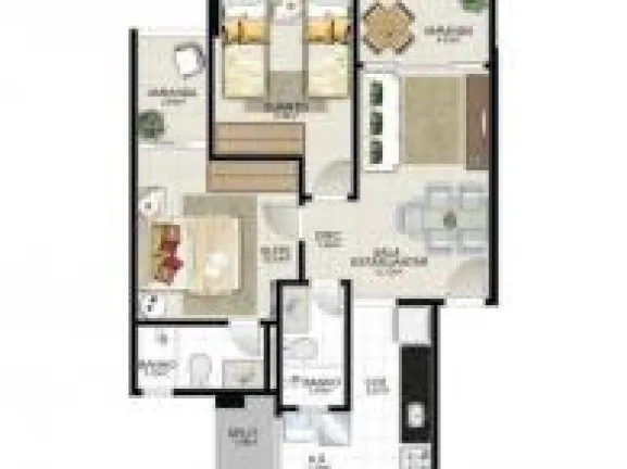 Foto do imóvel Apartamento com 2 Quartos à Venda, 68 m² em Praia da Costa - Vila Velha
