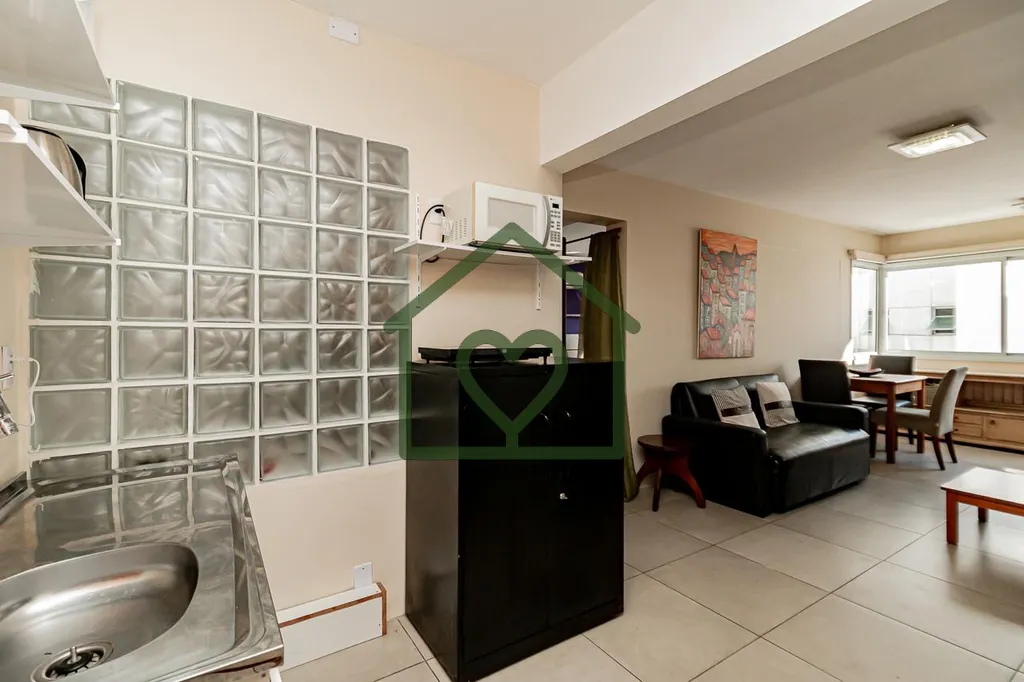 Imagem Na Rua Santo Antônio, próximo a Av. Independência apartamento de 01 dormitório 01 vaga de garage...