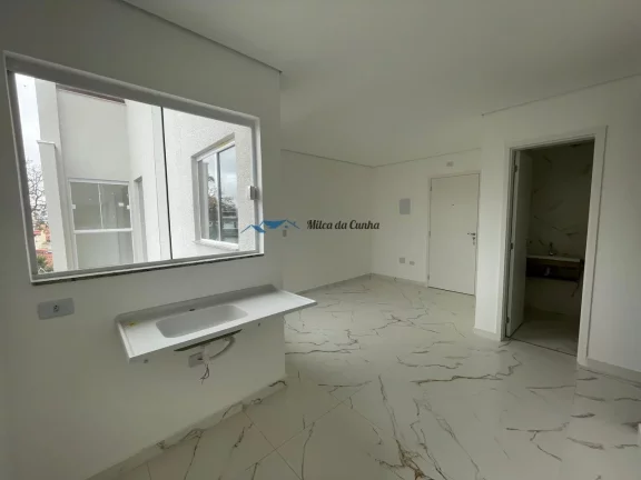 Imagem Cobertura à Venda com 2 Dormitórios 1 suíte, 105m² 2 vagas, bairro Campestre, Santo André