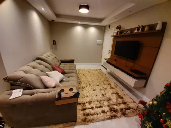 Imagem Apartamento em Guarlhos - 77 m² - 2 Quartos - 1 Suíte - Sala ampliada - Varanda Gourmet - 2 Banheiros - 2 Vagas