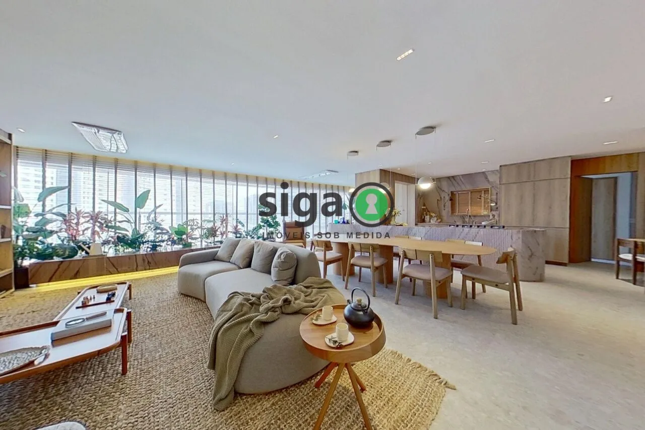 Imagem Apartamento à venda no Brooklin, 168m², 4 dts sendo 2 suítes, lazer completo