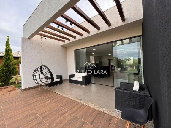 Imagem Casa com 3 dormitórios à venda, 255 m² por R$ 1.350.000,00 - Condomínio Serra Verde - Igarapé/MG