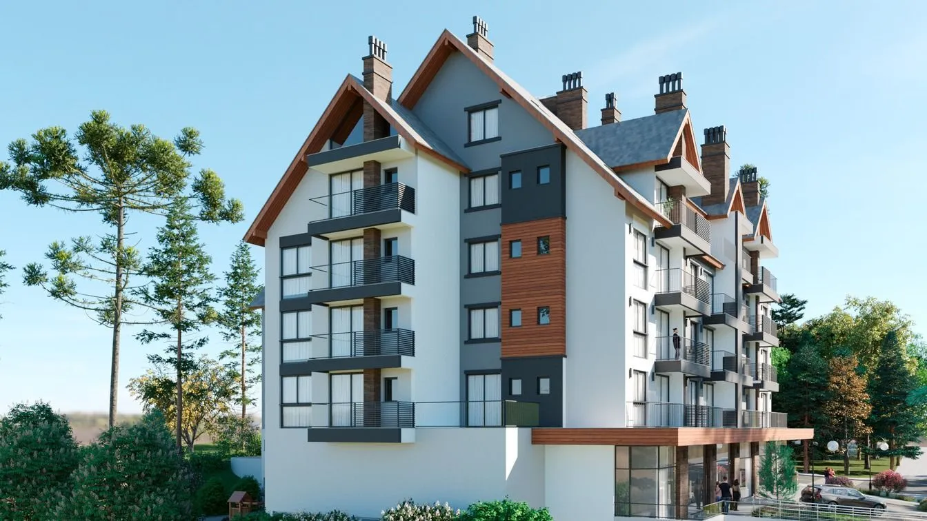 Imagem Apartamento 2 Suítes em Gramado/RS - Lançamento com Financiamento Direto até 65x