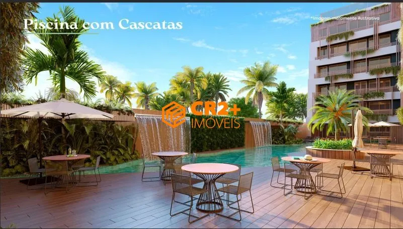 Imagem Vendo Flat 19m2, 1 quarto, em Tamandaré/Carneiros.