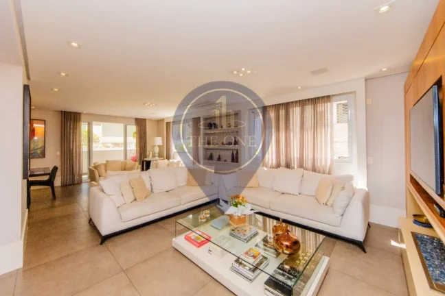 Imagem Apartamento de Luxo no Paraíso: 3 quartos, 3 suítes, 2 salas, 5 banheiros, 4 vagas de garagem, 220m² - São Paulo-SP