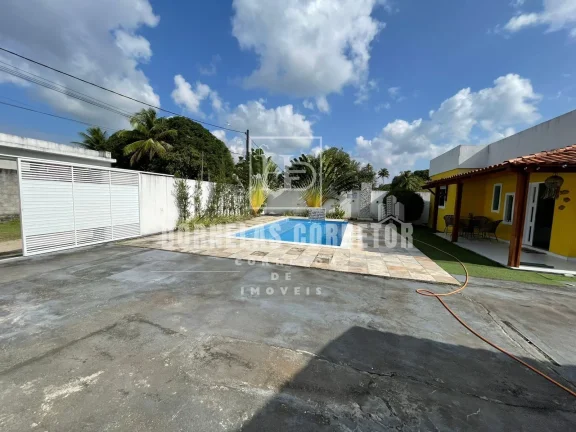 Imagem CASA COM SUÍTE, ÁREA GOURMET, PISCINA, 3 QUARTOS, POÇO ARTESIANO, CHURRASQUEIRA