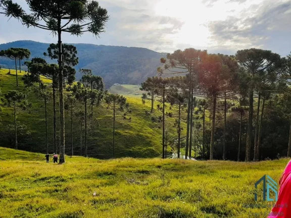 Imagem Sítio com açude, cachoeira, área verde e vista para a natureza, Serra Catarinense em Bom Retiro SC