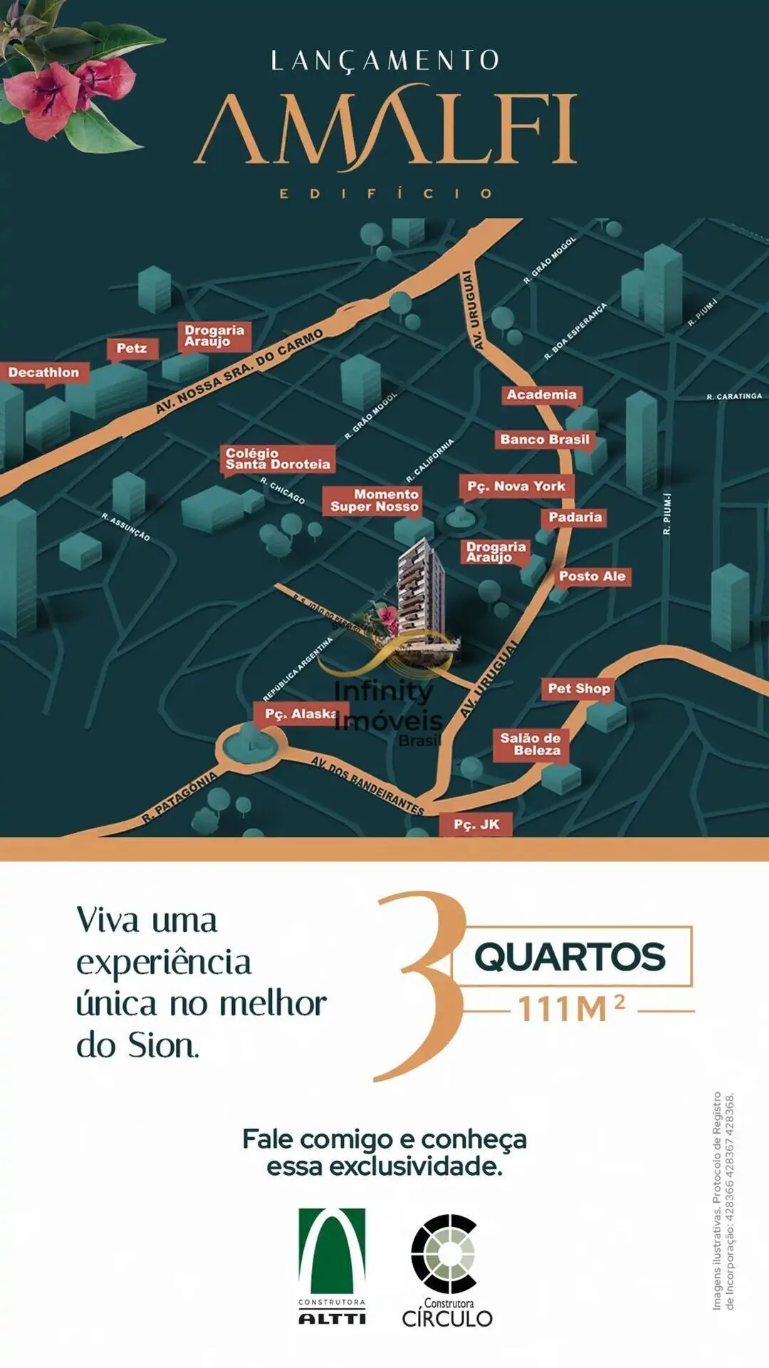 Imagem Apartamento à venda no bairro Sion - Belo Horizonte/MG