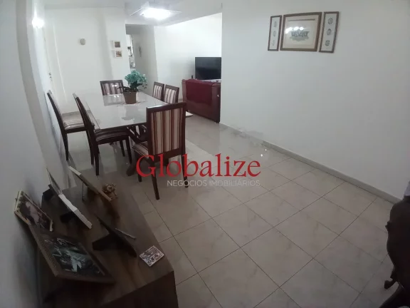 Imagem Apartamento a venda com 3 quartos, dependência, vista lateral para o mar no bairro Pompéia em Santos por R$850.000,00