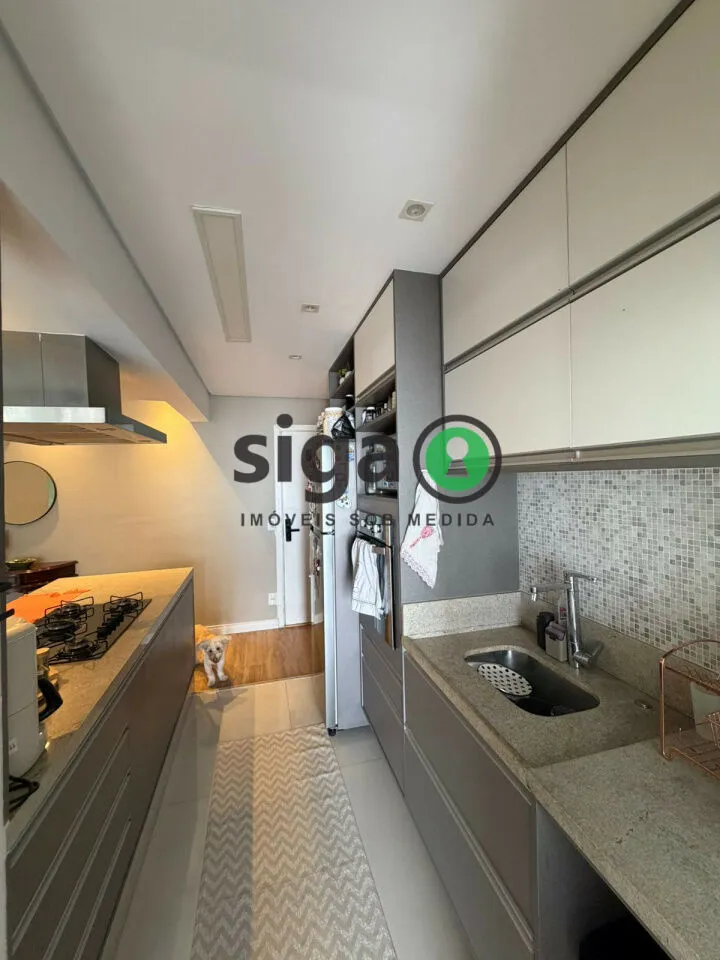 Imagem Apartamento 96m² com 2 quartos, 1 suíte, 2 vagas e varanda gourmet