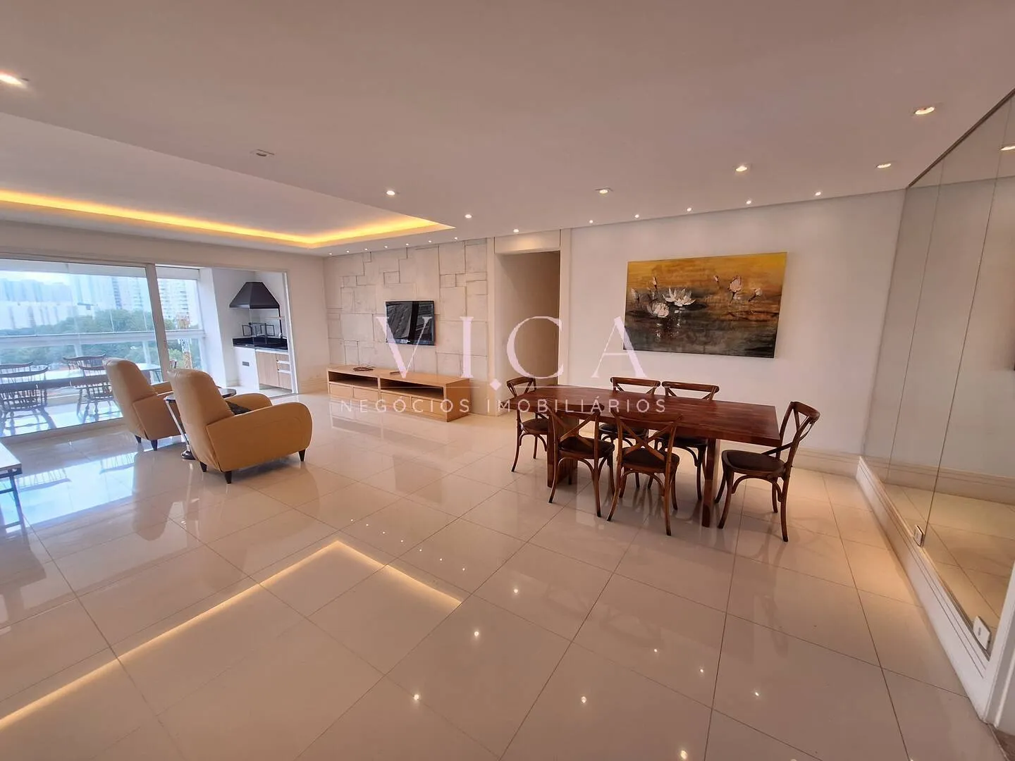 Foto do imóvel Apartamento para aluguel 181m², 3 suítes - R$ 12.300/mês - Alphaville/SP