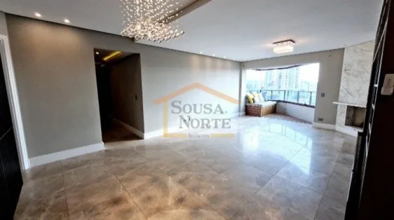 Imagem Apartamento com 158 m², com 3 dormitórios, sendo 3 suítes, hall privativo, sala ampla para dois a...
