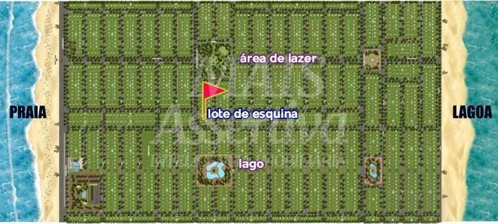 Imagem Terreno de esquina em Condomínio Balneário Gaivota