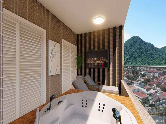 Imagem Apartamento com 2 dorms, Canto do Forte, Praia Grande - R$ 1.58 mi, Cod: 79