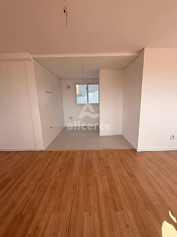 Imagem Apartamento Novo com Amplo Terraço 2 dormitórios com suíte, à Venda em Barreiros - São José/SC