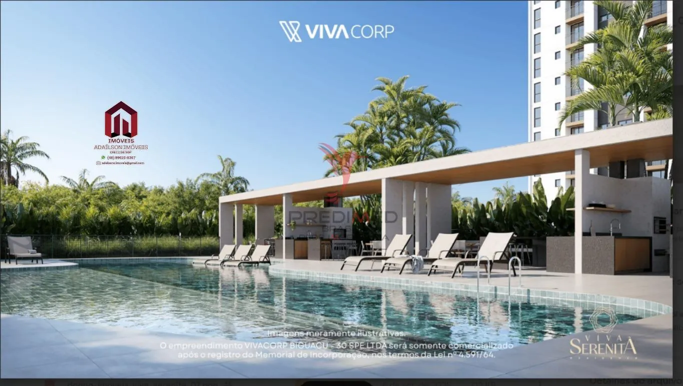 Imagem Residencial Viva Serenitá: Novo Lançamento em Biguaçu SC. Financia pelo MCMV, facilitado !