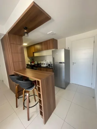 Imagem A 5ª Avenida Imóveis selecionou esse exclusivo Apt. no cobiçado NAU BARRA, planta MALDIVAS 2/4 suite 66,34m² andar alto, varandão c/ vista mar