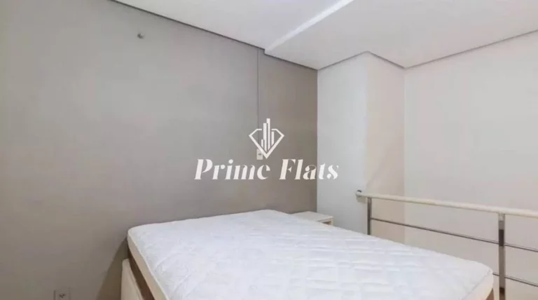 Imagem Flat disponível para venda no International Duplex Residence em Moema, com 42m², 1 dormitório e 1 vaga de garagem